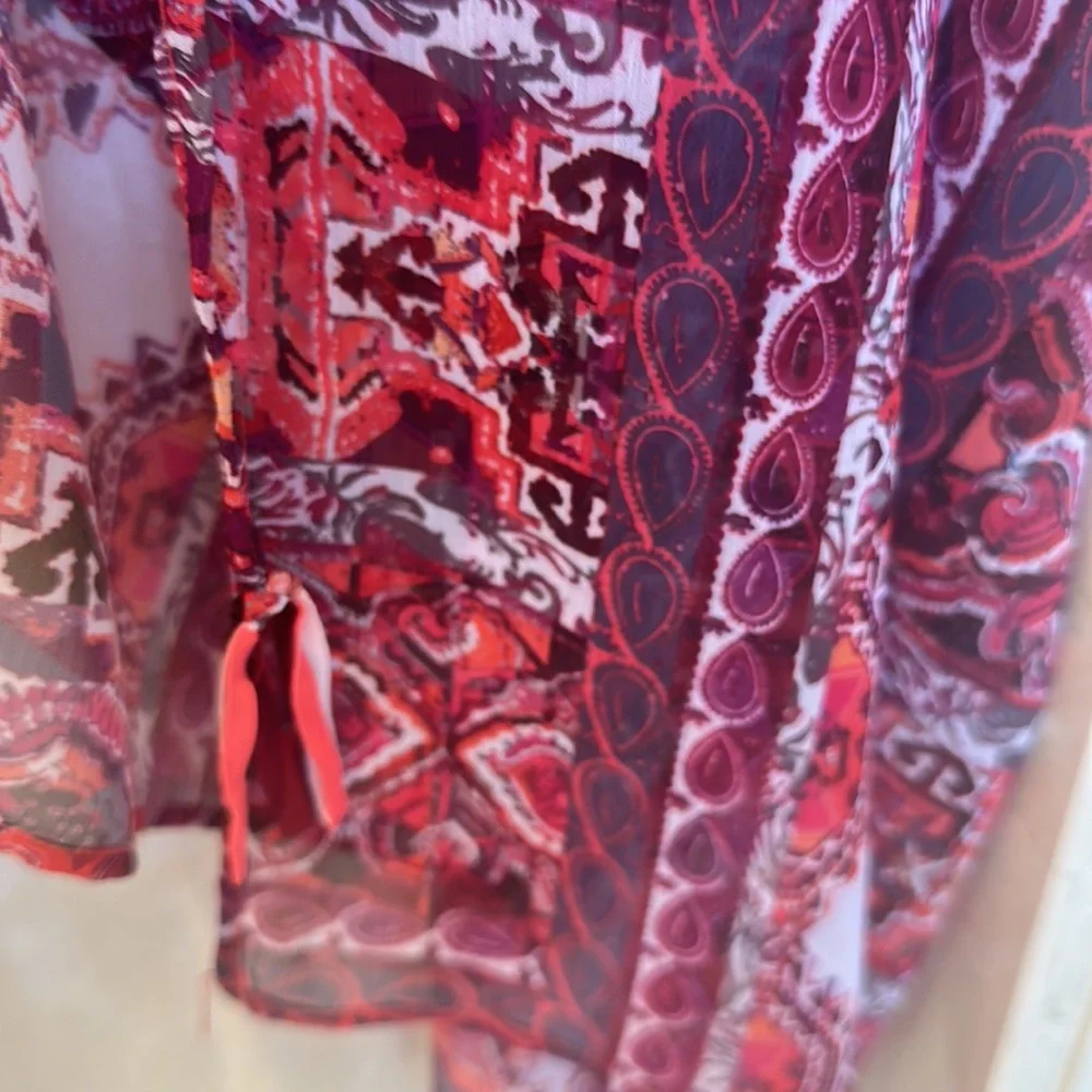 NWOT BECCA COVERUP Boho Chic Kimono O/S